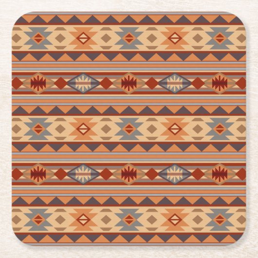 Ontwerp van het Southwest-model Kartonnen Onderzetters (Voorkant)