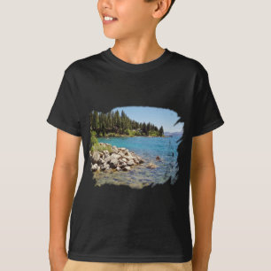 Ontwerp van het Tahoe-shirt voor het meer T-shirt