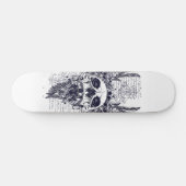 ontwerp van het Tattoo van doodskateboard Persoonlijk Skateboard (Horizontaal)
