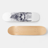 ontwerp van het Tattoo van doodskateboard Persoonlijk Skateboard (Horizontaal)