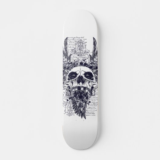 ontwerp van het Tattoo van doodskateboard Persoonlijk Skateboard (Voorkant)