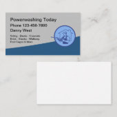 Ontwerp van het Visitekaartje voor het reinigen va (Voorkant / Achterkant)