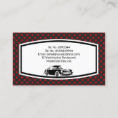 Ontwerp van het Visitekaartje voor het repareren v (Achterkant)