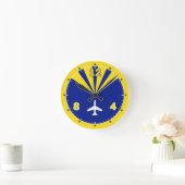 Ontwerp van het vliegtuig ronde klok (Huis)