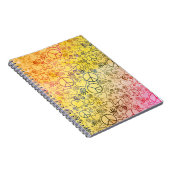 Ontwerp van het vredesliefdessymbool notitieboek (Rechterzijde)