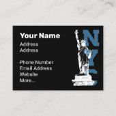 Ontwerp van het Vrijheidsbeeld van New York City Visitekaartje (Voorkant)