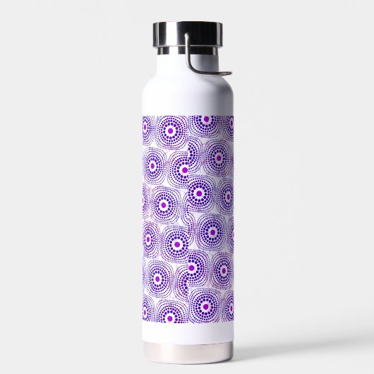 ontwerp van het weefselpatroon, flesje van ankara waterfles (Links)