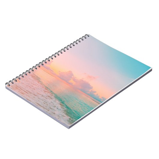 Ontwerp van het zee voor de afdekking van notitieb notitieboek (Linkerzijde)