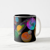 Ontwerp van het zonnestelsel — Mok (Voorkant rechts)