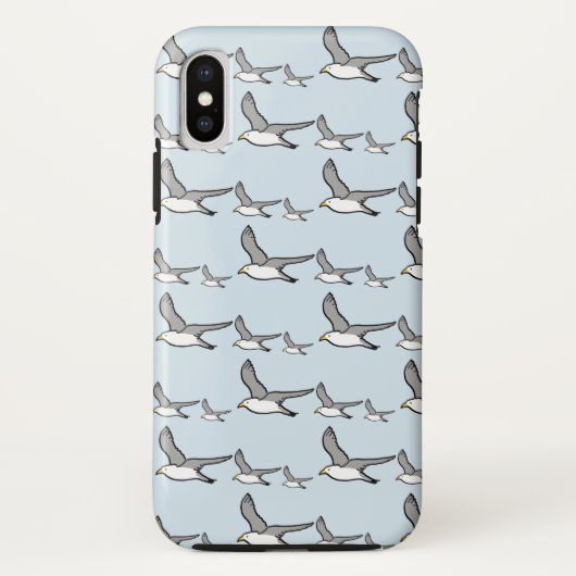 Ontwerp van hoge vliegvogels Case-Mate iPhone case (Achterkant)