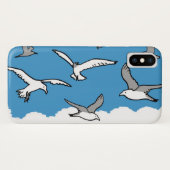 Ontwerp van hoge vliegvogels Case-Mate iPhone case (Achterkant (horizontaal))