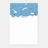 Ontwerp van hoge vliegvogels post-it® notes (Voorkant)