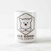 Ontwerp van honden en bijen koffiemok (Center)