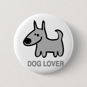 Ontwerp van hondenliefhebber! ronde button 5,7 cm