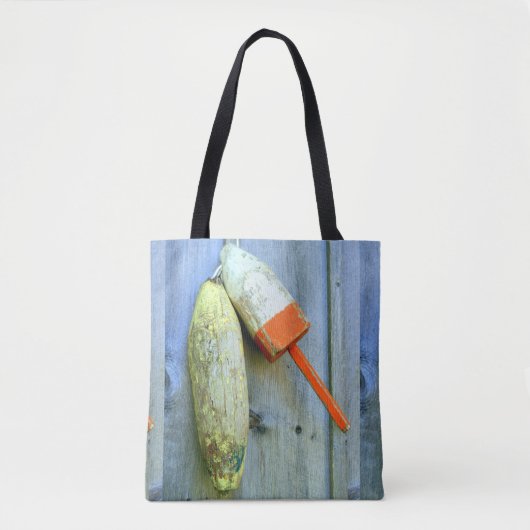 ontwerp van houten lobster tote bag (Voorkant)