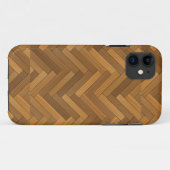 Ontwerp van houten vloervloer Case-Mate iPhone case (Achterkant (horizontaal))