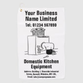 Ontwerp van huishoudelijke keukenapparatuur golfhanddoek (Voorkant)