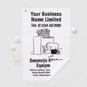 Ontwerp van huishoudelijke keukenapparatuur golfhanddoek (Insitu)