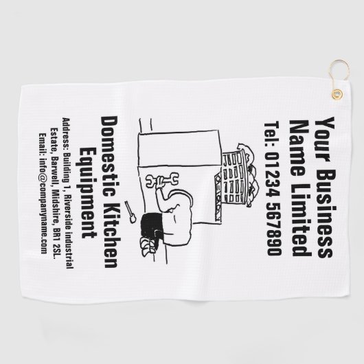 Ontwerp van huishoudelijke keukenapparatuur golfhanddoek (Horizontaal)