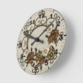 ontwerp van ijzerhoudend gietijzer ronde klok (Hoek)