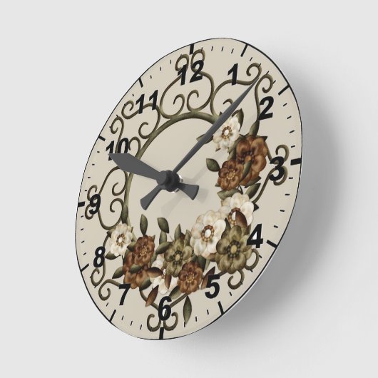 ontwerp van ijzerhoudend gietijzer ronde klok (Hoek)