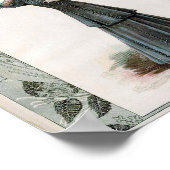 ontwerp van illustratie van Mode dame Poster (Hoek)