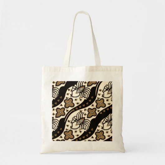 Ontwerp van Indonesische en Balinese kunst Tote Bag (Voorkant)
