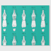 Ontwerp van inpakpapier voor vulpen (Vlak)