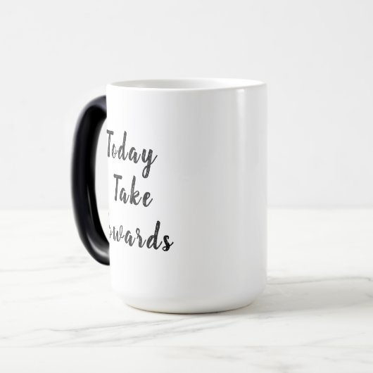 Ontwerp van Inspirerend Mok voor prijsopgave, geïn (Voorkant links)