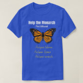 Ontwerp van instandhouding van de Monarch-vlinder T-shirt (Design voorkant)