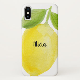 Ontwerp van Iphone Case Lemon-Waterverf