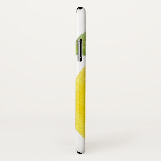 Ontwerp van Iphone Case Lemon-Waterverf (Achterkant / rechts)
