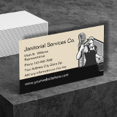 Ontwerp van Janitorial Services Visitekaartje