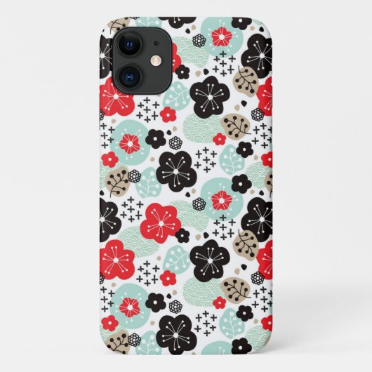 Ontwerp van Japanse patronen Case-Mate iPhone Case (Achterkant)