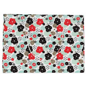 Ontwerp van Japanse patronen Groot Cadeauzakje (Achterkant)