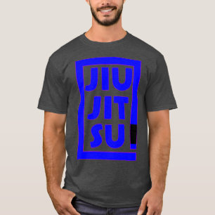 Ontwerp van Jiu Jitsu Blue Belt T-shirt