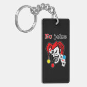 ontwerp van joker sticker sleutelhanger (Voorkant Links)