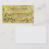 Ontwerp van juwelen Visitekaartje (Voorkant / Achterkant)