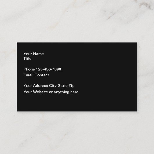 Ontwerp van juwelitheethema-Visitekaartje Visitekaartje (Achterkant)