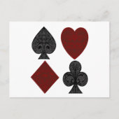 Ontwerp van kaartsystemen afspelen briefkaart (Voorkant)