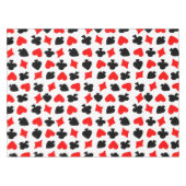 Ontwerp van kaartuitgangen tafelkleed (Voorkant (Horizontaal))