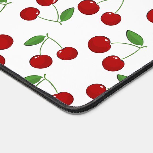 Ontwerp van kersen bureaumat (Hoek)