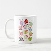 Ontwerp van kerstbezit koffiemok (Links)