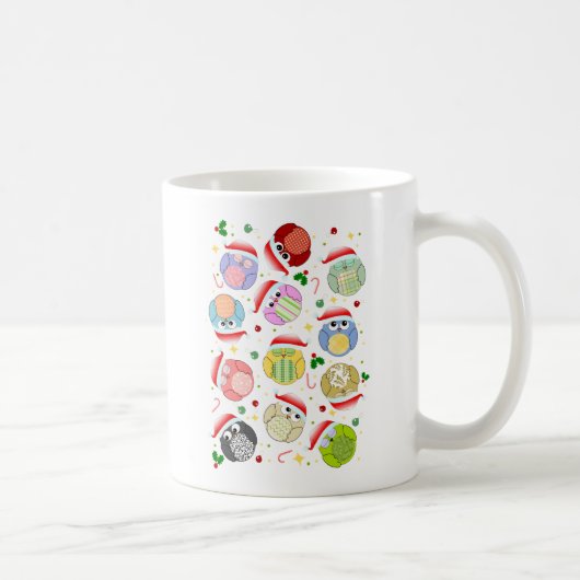 Ontwerp van kerstbezit koffiemok (Rechts)
