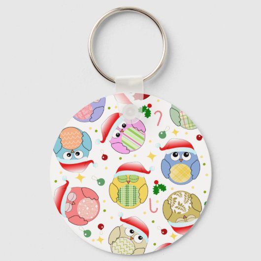 Ontwerp van kerstbezit sleutelhanger (Voorkant)