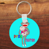 Ontwerp van kindercontactaap sleutelhanger (Voorkant)