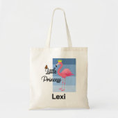 Ontwerp van kleine prinses roze flamingo - Budget- Tote Bag (Voorkant)