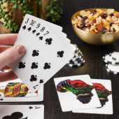 Ontwerp van kleurrijke Afrikaanse kaart (Insitu)