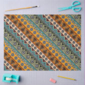 Ontwerp van kleurrijke etnische aztetherpatronen tissuepapier (Craft)