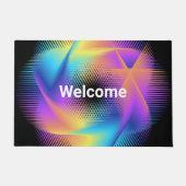 Ontwerp van kleurrijke lichte afbeeldingen - deurmat (Voorkant)